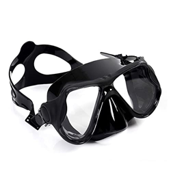Gafas de Buceo Máscara de Buceo Vidrio HD Equipo de Buceo de Acero Inoxidable Máscara Antivaho Buceo Flotante Gafas de Buceo de pulmón Pescadores Espe precio