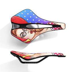 GAWDI Sillín De Bicicleta Universal, Asiento De Bicicleta Ultraligero, Amortiguador De Asiento Suave For Bicicleta De Carretera, Asiento De Superficie características