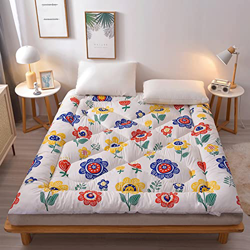 Matratze Colchón De Piso De Futón Extra Grueso Japonés Colchonetas De Cojín Plegables De Tatami Tradicionales Cojín De Cama De Almohada Transpirable S en oferta