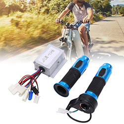 Tefola Kit de Controlador de Bicicleta eléctrica de 24V 250W, Kit de Controlador de Bicicleta eléctrica Acelerador de Acelerador de Giro de Cristal Az características