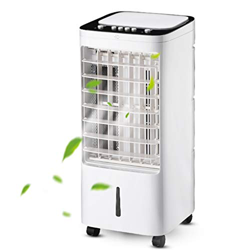 DEKD Aire Acondicionado Portatil Mini refrigeradores evaporativos Ventilador de Pedestal Tranquilo for casa/Dormitorio/Dormitorio/Oficina en oferta