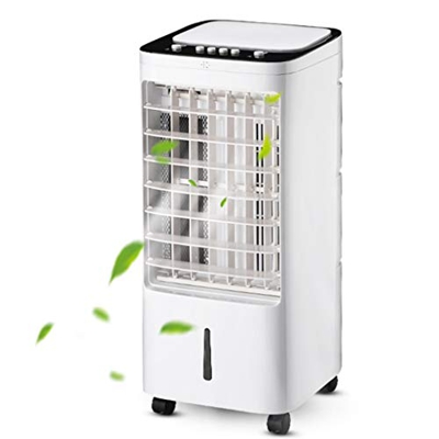 DEKD Aire Acondicionado Portatil Mini refrigeradores evaporativos Ventilador de Pedestal Tranquilo for casa/Dormitorio/Dormitorio/Oficina