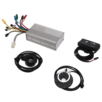 Uxsiya Kit de Modificación de Bicicleta Eléctrica, Buena Disipación de Calor, Kit de Conversión de Bicicleta Eléctrica, Carcasa de Metal de 1000 W par