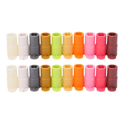 Juego de adaptadores de pluma de 20 piezas, adaptador de pluma de máquina de corte, cubierta pluma cortadora, accesorios de soporte de adaptador de pl precio