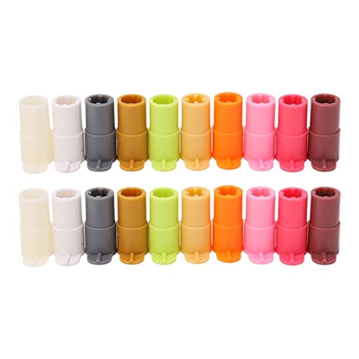 Juego de adaptadores de pluma de 20 piezas, adaptador de pluma de máquina de corte, cubierta pluma cortadora, accesorios de soporte de adaptador de pl