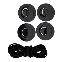 Haibinsuo Canoa de Bucle ate Down Canoa d Buckle Bucle Bucle Larga Servicio de Vida útil Resistente Negro precio