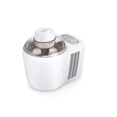 Fabricante de Crema, tazón Compacto para Hacer y Servir con núcleo de congelador de Acero Inoxidable Que CREA un Servicio Suave, Yogur Helado, Helado 