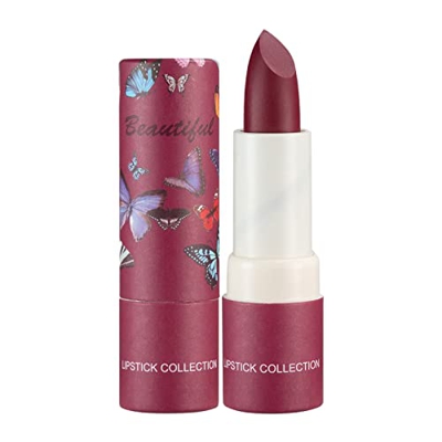 Brillos Mate Lápiz labial hidratante, lápiz labial de terciopelo, no es fácil de desvanecer, lápiz labial desnudo transfronterizo para mujeres, 24 hor