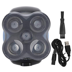 Afeitadora Eléctrica Recargable USB 5 Cuchillas Waterpro, Afeitadora Eléctrica para Hombres Afeitadoras RotativasAfeitadoras Eléctricas precio