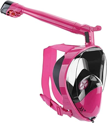 GATASE Espejo de snorkel 360° giratorio snorkel anti-vaho completo seco buceo snorkel máscara (color: E, tamaño: S/M) en oferta