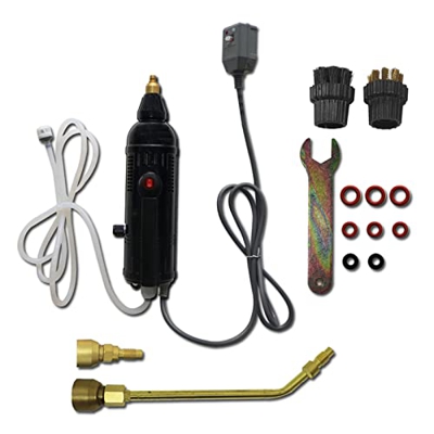 GLWANJG Limpiador de Vapor de Alta presión de 1800 W, Limpiador de Vapor de Campana extractora de Aire Acondicionado para Lavadora de Coche y hogar de