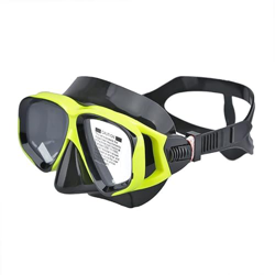 Gafas de Buceo Máscara de esnórquel Vidrio templado antivaho Gafas de buceo Máscara de esnórquel de silicona líquida Máscara Máscara Nariz Gafas de na precio