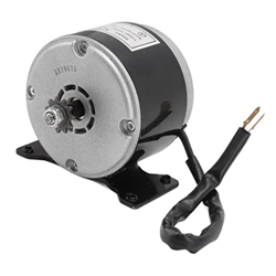 Motor Eléctrico, 24V 350W 11 Dientes a Prueba de Herrumbre Profesional Antideformación Motor de Engranaje de Aleación de Aluminio Confiable de Alta Ve características