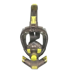GATASE Máscara de Buceo máscara de natación Tubo respiratorio de Secado Completo Traje de Buceo máscara de esnórquel de natación (Color : Yellow) precio