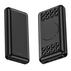 PIANAI 20000mAh Creative Sucker Wireless Power Bank 15W Wireless Fast Charge teléfono batería Banco de energía USB c Cargador portátil Bancos de energ precio