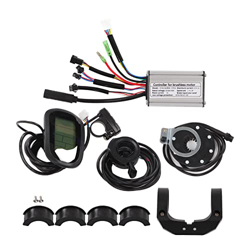 TeamSky Kit de Controlador de Motor sin escobillas, Kit de Controlador de Controlador de Velocidad de Bicicleta eléctrica Controlador de modificación  precio