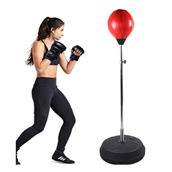 Saco Boxeo Relleno Adulto Bolsa De Perforación Independiente con Altura De Soporte Ajustable Punzonado Bolsa Bolsa De Bola Adultos DE-STORS precio