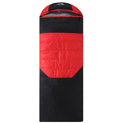 Jrechio Equipo de Camping de Adultos ultraligeros de Pato Abajo del Saco de Pato 600g-2500g Rojo 2000g wangbingyi