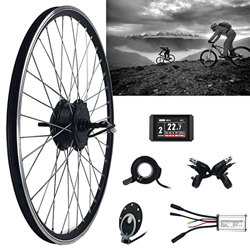 Kit Conversión a Prueba Agua Bicicleta Eléctrica 20 24 26 27.5 28 29 Pulgadas 700C Rueda Trasera 36V 48V 250W Motor Rotativo de Accionamiento Trasero  precio