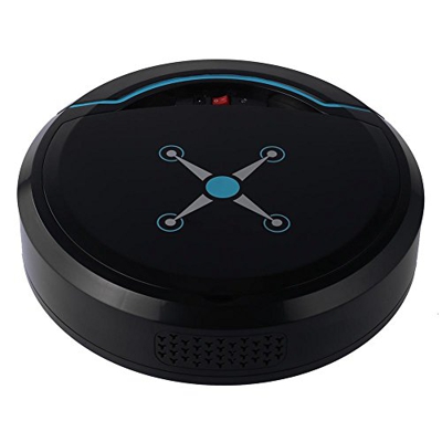 AVZYARDY Smart Robot Aspirador Auto Máquina de barrido con caja de almacenamiento (negro)