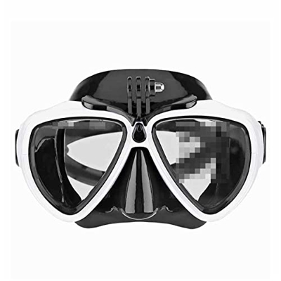 GATASE Máscara de Snorkel, máscara de Buceo Anti antiniebla for Buceo, Buceo, Buceo Gratis y natación. Lente de Vidrio Templado de Gran Angular - Mejo