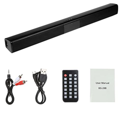 Rehomy Altavoz Bluetooth inalámbrico Barra de sonido Conexión inalámbrica inalámbrica Altavoz Bluetooth para TV Teatro en casa Juegos características