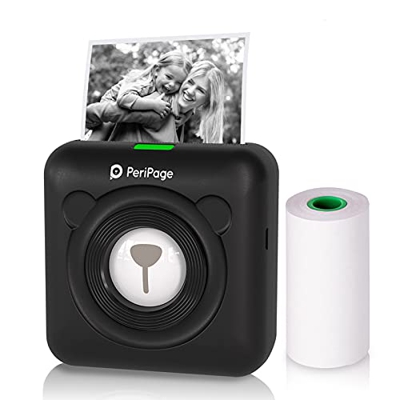 HAOTING A6 Mini Impresora de bolsillo HD 304DPI Impresora térmica inalámbrica BT Imagen Foto Etiqueta Nota Notas Diario Papel de recibo Etiqueta de im