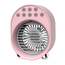 SouiWuzi Ventilador de enfriamiento de Aire Acondicionado portátil refrigerador Humidificador evaporativo Ajustable para la Oficina de Viajes en casa  características