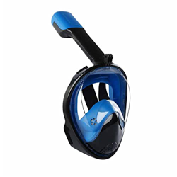GATASE Máscara de Snorkel de Cara Completa con Sistema de respiración Mejorado, Vista panorámica Plegable de 180 ° Gear Anti-Fog Anti-Fog for Adultos  precio