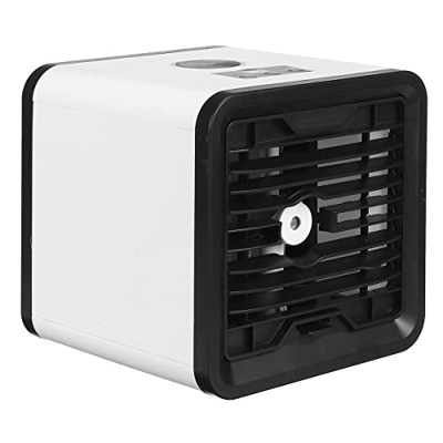 MYAMIA Mini Ventilador USB De 12 W, Enfriador De Verano De Escritorio, Aire Acondicionado Portátil De Tres Velocidades De Viento, Enfriador Pequeño De