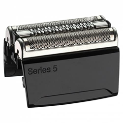 NIKJEBDF Piezas de repuesto Cabeza de lámina para Braun Shaver Series 5 Wet Dry 52B/52S Nuevo adecuado para Braun/Braun Shaver 52B Cabezal de cortador características