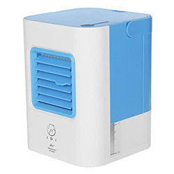 MYAMIA USB Acondicionador Ventilador Refrigeración Aire Enfriador De Espacio Personal Aire Acondicionado Portátil Ventilador De Refrigeración - Azul precio