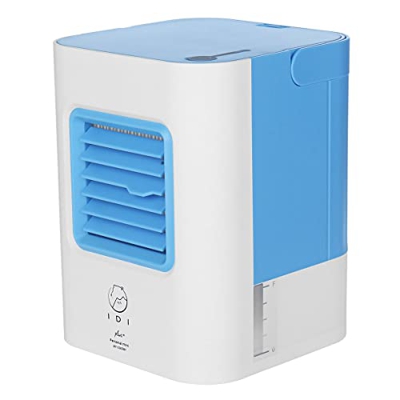 MYAMIA USB Acondicionador Ventilador Refrigeración Aire Enfriador De Espacio Personal Aire Acondicionado Portátil Ventilador De Refrigeración - Azul