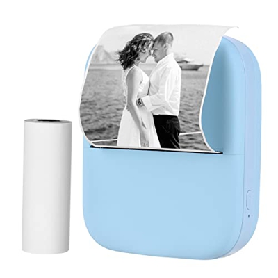 HAOTING X1 Mini impresora de bolsillo portátil 80 mm BT Impresora fotográfica térmica inalámbrica 300 ppp Memo de imagen Listas de notas Papel de reci