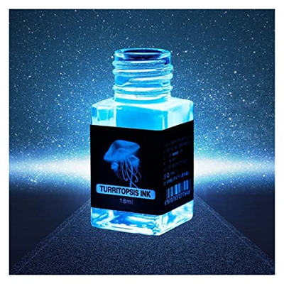 NUPART Tinta Invisible mágica sin Carbono de 18ml for Pluma estilográfica, Tinta Fluorescente Creativa, papelería de Regalo con luz UV