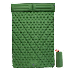 Jrechio Cojín de Dormir con Doble cojín Inflable Cojín de Dormir Asalto rápido y cómodo cojín de Aire Apto for Senderismo y mochilero wangbingyi características