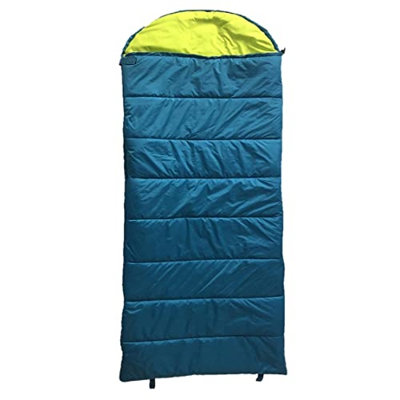 Jrechio Bolso for Dormir Camping Tiempo frío Ligero Tiempo frío Bolsa de mochilero Caliente for Senderismo wangbingyi (Color : Blue)