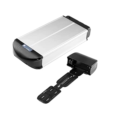 TGHY 48V Rack Trasero Ebike Batería Reemplazo Portaequipajes Batería Bicicleta eléctrica Paquete batería de Iones de Litio Bicicletas eléctricas Bater