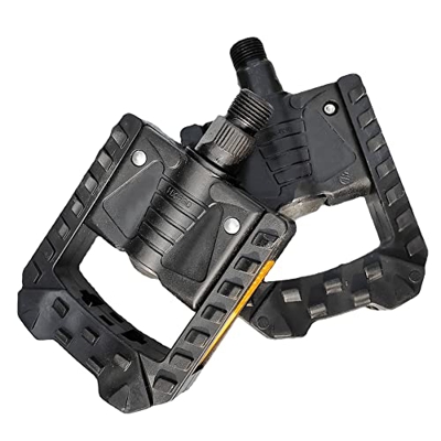 JUFUM Pedal de Bicicleta Pedal de Bicicleta de Montaña Pedal de Bicicleta Eléctrica de Conducción Plegable de Nailon Accesorios de Bicicleta