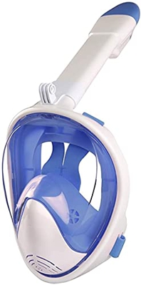 QHYXT Máscara de esnórquel de Cara Completa Máscaras de Buceo Máscara de Buceo Submarino Antiniebla Máscara de esnórquel de Cara Completa Natación Sno