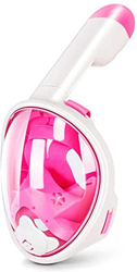QHYXT máscara de Buceo Máscaras de Buceo Scuba Underwater Snorkeling Mask Full Face Mask Anti Fog Snorkel Mask Respiración para Hombres Mujeres Niños  características