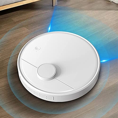 Feshecorl Robot de Barrido, máquina Inteligente de Limpieza doméstica, Aspirador eléctrico, Aspirador Totalmente automático, Barrer mopas húmedas, máq