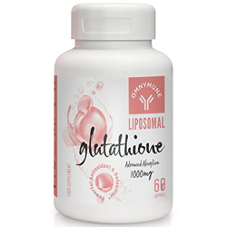 Suplemento de glutatión liposomal 1000mg, cápsulas blandas de glutatión reducido con vitamina C, sin gluten, no GMO y de mejor absorción, 60 cápsulas  características