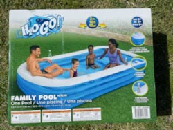 Piscina familiar inflable (10 x 6 pies 22 pulgadas) - Solo 2 izquierdas! precio