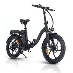 Bicicleta Electrica Plegable, 20''* 3'' Fat Tire Bicicleta Electrica Montaña con 48V 10Ah Retirable Batería hasta 35-80KM & 25KM/H, 250W Bicicleta Elé precio