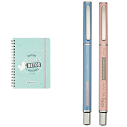 Agenda clásica 2022-2023 Semanal - Contiene ideas, retos y aventuras + WOA03748ES - Set de 2 bolis geniales para cumplir tus sueños precio