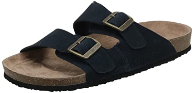 Jack & Jones Jfwcroxton Suede, Sandalias Hombre, Navy Blazer, 43 EU