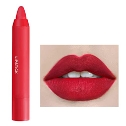 Maquillaje Labial 1 UNIDS Maquillaje Lápiz Labial Hidratante 12 Colores Mate Duradero Lápiz Labial Largo Crayones de Agua Velvet Crayon Lápiz Labial L características