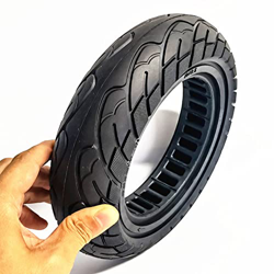 Neumático de scooter eléctrico, neumático sólido hueco de doble panal de 10x2,5, accesorios de neumático de reemplazo delantero y trasero de absorción precio