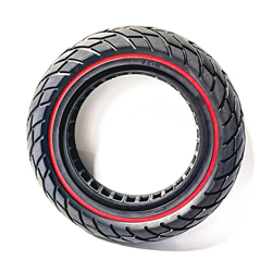 Neumático de scooter eléctrico, neumático sólido hueco de doble panal de 10x2,5, accesorios de neumático de reemplazo delantero y trasero de absorción características